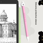 LOVE MEI Bao da bảo vệ silicone hình ngón giữa cho bút cảm ứng Apple Pencil 2, cho Apple Pencil 2
