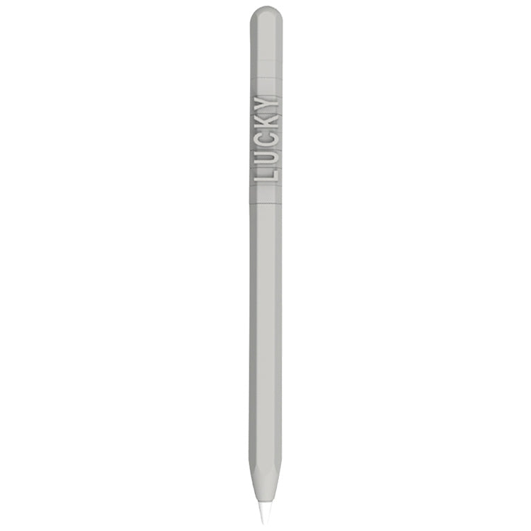 LOVE MEI Bao da bảo vệ silicone thiết kế số và chữ cho bút cảm ứng Apple Pencil 1, cho Apple Pencil 1
