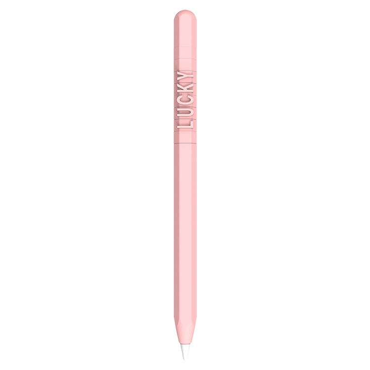 LOVE MEI Bao da bảo vệ silicone thiết kế số và chữ cho bút cảm ứng Apple Pencil 2, cho Apple Pencil 2
