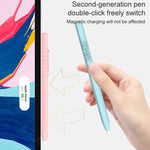 LOVE MEI Bao da bảo vệ silicone thiết kế số và chữ cho bút cảm ứng Apple Pencil 2, cho Apple Pencil 2