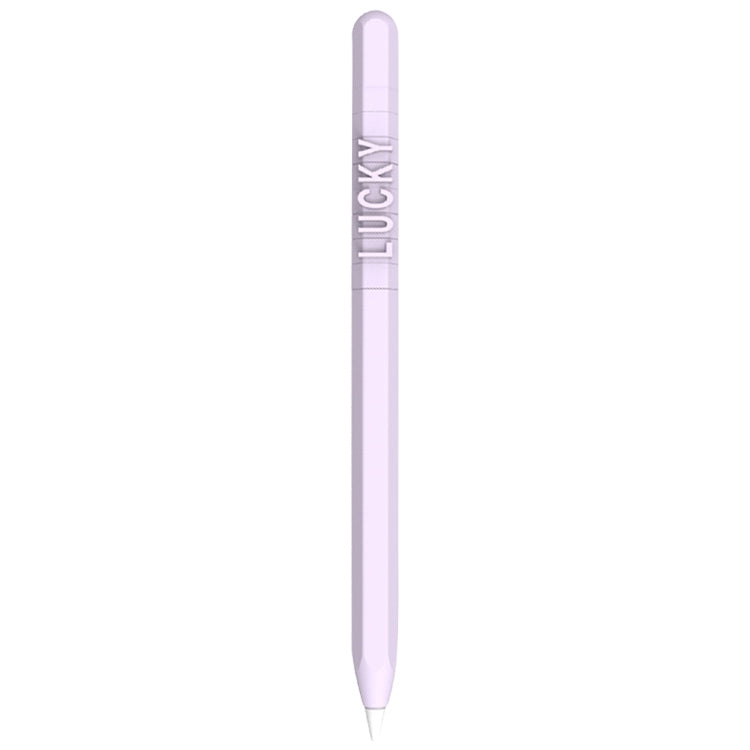 LOVE MEI Bao da bảo vệ silicone thiết kế số và chữ cho bút cảm ứng Apple Pencil 2, cho Apple Pencil 2
