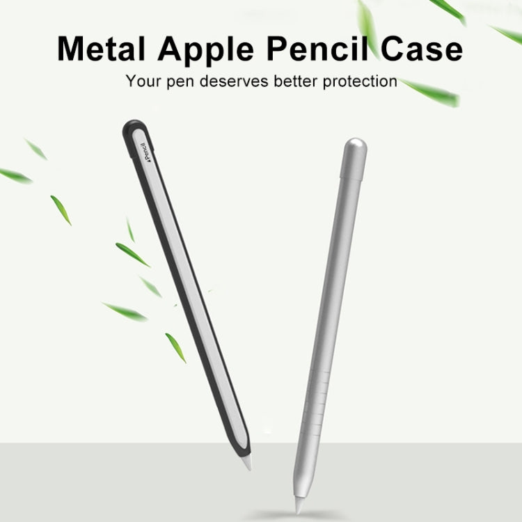 Ốp bảo vệ bút cảm ứng chống trượt kim loại mờ cho Apple Pencil 2, Dành cho Apple Pencil 2