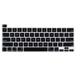 Miếng bảo vệ bàn phím laptop bằng silicone chống bụi cho MacBook Pro 16 inch A2141 & Pro 13.3 inch A2251 / A2289 / A2338 (2020), Dành cho MacBook Pro 16 inch A2141 (Đen), Dành cho MacBook Pro 16 inch A2141 (Trắng)