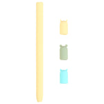 Ốp bảo vệ bút cảm ứng silicone hình thú hoạt hình 4 trong 1 cho Apple Pencil 1, Dành cho Apple Pencil 1