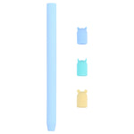 Ốp bảo vệ bút cảm ứng silicone hình thú hoạt hình 4 trong 1 cho Apple Pencil 2, Dành cho Apple Pencil 2