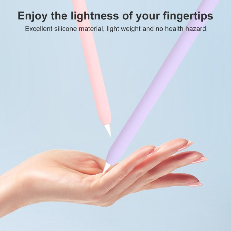 Ốp bảo vệ bút cảm ứng silicone hình thú hoạt hình 4 trong 1 cho Apple Pencil 2, Dành cho Apple Pencil 2