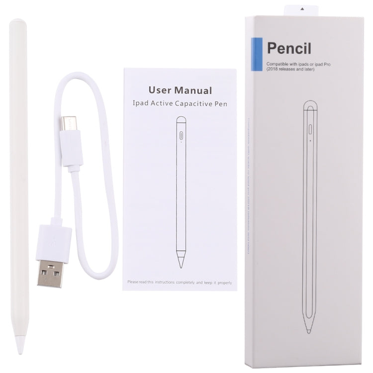 Bút cảm ứng điện dung chủ động từ tính chống chạm lòng bàn tay cho iPad / iPad Pro (2018 trở lên), Dành cho iPad / iPad Pro (2018 trở lên)