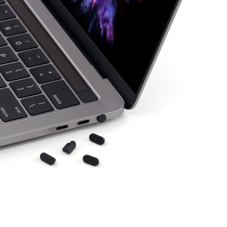 Bộ 5 nút bịt chống bụi cho cổng sạc MacBook 12 inch / MacBook Pro 13.3 / 15.4 inch (2016/2017) ENKAY