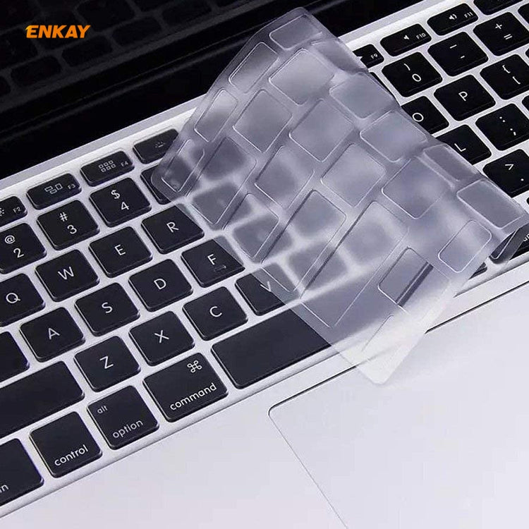 ENKAY Ốp bảo vệ bàn phím TPU cho MacBook Air 13.3 inch A1932 (2018), Phiên bản EU, dành cho MacBook Air 13.3 inch A1932 (2018)