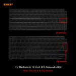 ENKAY Ốp bảo vệ bàn phím TPU cho MacBook Air 13.3 inch A1932 (2018), Phiên bản EU, dành cho MacBook Air 13.3 inch A1932 (2018)