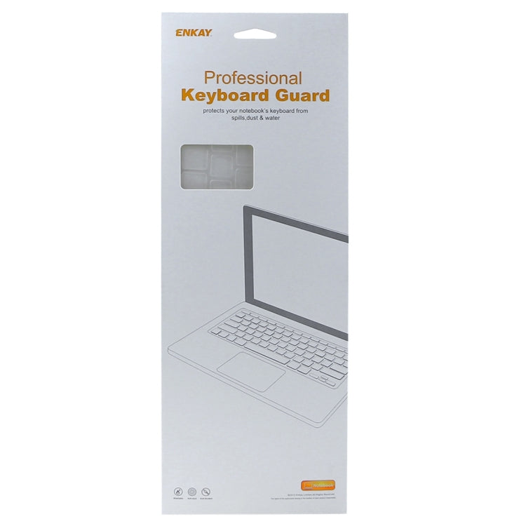 Bao da bảo vệ cứng nhám 2 trong 1 ENKAY Hat-Prince + ốp bảo vệ bàn phím TPU siêu mỏng phiên bản Mỹ cho MacBook Pro 13.3 inch 2016 mới có Touchbar (A1706)