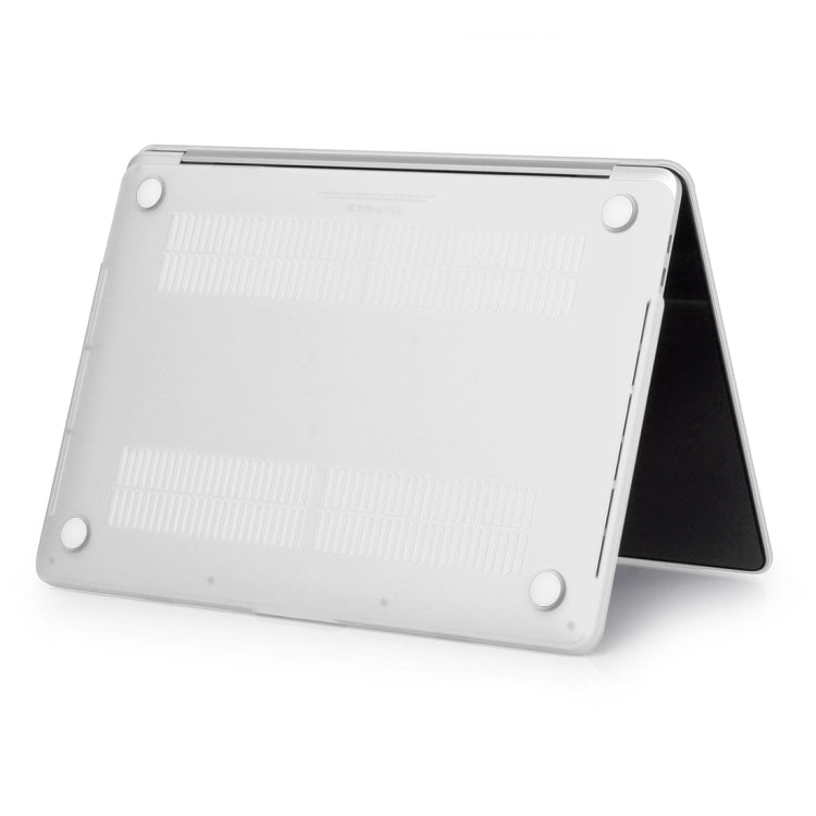 Bao da bảo vệ cứng nhám 2 trong 1 ENKAY Hat-Prince + ốp bảo vệ bàn phím TPU siêu mỏng phiên bản Mỹ cho MacBook Pro 13.3 inch 2016 mới có Touchbar (A1706)