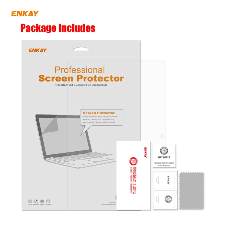 ENKAY Hat-prince Miếng dán bảo vệ màn hình PET HD cho MacBook Air 13.3 inch A1932 (2018) / A2179 (2020) / A2337 (2020)