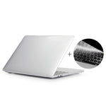 ENKAY Hat-Prince 2 trong 1 Ốp lưng nhựa cứng trong suốt + Miếng bảo vệ bàn phím TPU siêu mỏng phiên bản Mỹ cho MacBook Pro 2016 13.3 inch không có Touchbar (A1708)