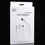 Sạc xe hơi MagSafe 2 kiểu T 5 chân 45W 14.85V 3.05A với 1 cổng USB cho Apple Macbook A1466 / A1436 / A1465 / A1435 / MD224 / MD231 / MD761 / MD711, chiều dài: 1.7m, 45W 14.85V 3.05A