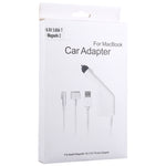 Sạc xe hơi MagSafe 2 kiểu T 5 chân 60W 16.5V 3.65A với 1 cổng USB cho Apple Macbook A1465 / A1502 / A1435 / MD212 / MD2123 / MD662, chiều dài: 1.7m