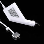 Sạc xe hơi 85W 20V 4.25A 5 chân kiểu T MagSafe 2 với 1 cổng USB cho Apple Macbook A1398 / A1424 / MC975 / MC976 / ME664 / ME665, Chiều dài: 1.7m, 85W 20V 4.25A
