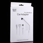 Sạc xe hơi 85W 20V 4.25A 5 chân kiểu T MagSafe 2 với 1 cổng USB cho Apple Macbook A1398 / A1424 / MC975 / MC976 / ME664 / ME665, Chiều dài: 1.7m, 85W 20V 4.25A