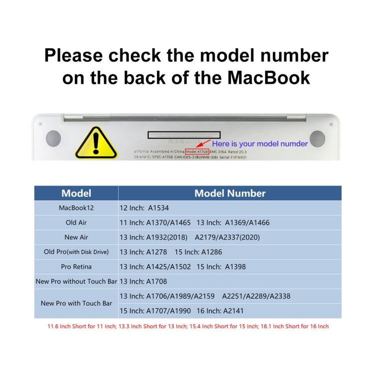 ENKAY Miếng bảo vệ bàn phím TPU cho MacBook Pro 13.3 inch không có Touch Bar A1708 / MacBook 12 2015 A1534, phiên bản châu Âu, cho MacBook Pro 2016