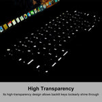 ENKAY Miếng bảo vệ bàn phím TPU cho MacBook 12 inch 2015 (A1534) / MacBook Pro 13.3 inch không có Touch Bar (A1708), phiên bản châu Âu, phiên bản EU