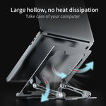 Giá đỡ laptop điều chỉnh nâng cơ học R-JUST HZ09, màu xám HZ09, màu bạc HZ09