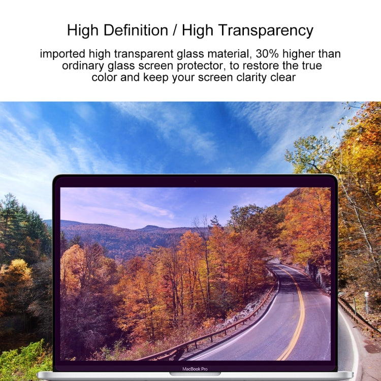 Miếng dán kính cường lực chống nổ chống tia xanh độ cứng bề mặt 9H cho MacBook Pro 13.3 inch có Touch Bar (A1706), dành cho MacBook Pro 13.3 inch có Touch Bar (A1706)