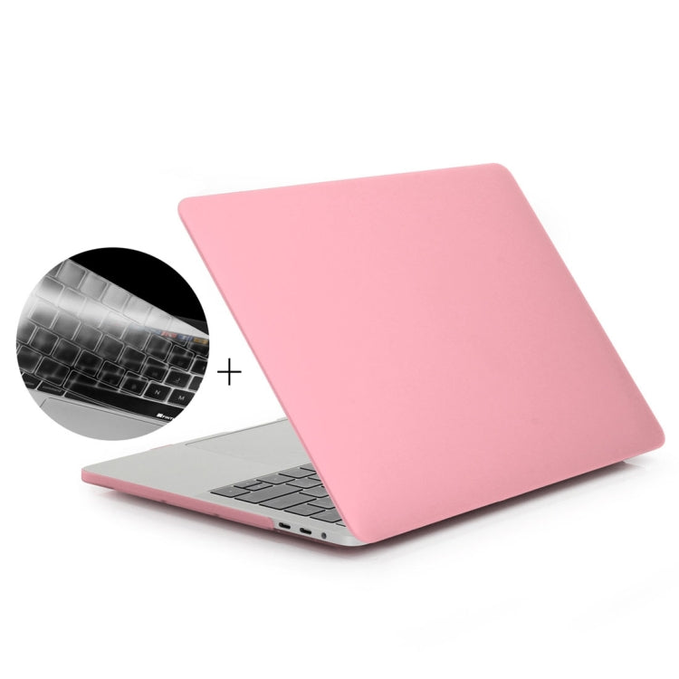 Ốp bảo vệ nhựa cứng mờ 2 trong 1 ENKAY Hat-Prince + ốp bảo vệ bàn phím TPU siêu mỏng phiên bản châu Âu cho MacBook Pro 13.3 inch 2016 có Touch Bar (A1706), phiên bản châu Âu 13.3 inch có Touch Bar