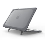 Ốp bảo vệ gập TPU + PC chống sốc có giá đỡ cho MacBook Pro 13,3 inch (A1708) & có Touch Bar (A1706), cho MacBook Pro 13,3 inch có Touch Bar