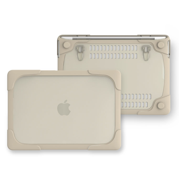 Ốp bảo vệ gập TPU + PC chống sốc có giá đỡ cho MacBook Pro 13,3 inch (A1708) & có Touch Bar (A1706), cho MacBook Pro 13,3 inch có Touch Bar