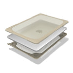 Ốp bảo vệ gập TPU + PC chống sốc có giá đỡ cho MacBook Pro 13,3 inch (A1708) & có Touch Bar (A1706), cho MacBook Pro 13,3 inch có Touch Bar