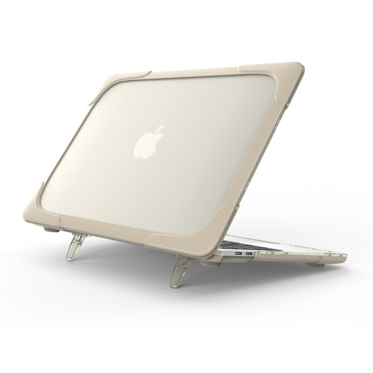 Ốp bảo vệ gập TPU + PC chống sốc có giá đỡ cho MacBook Pro 13,3 inch (A1708) & có Touch Bar (A1706), cho MacBook Pro 13,3 inch có Touch Bar