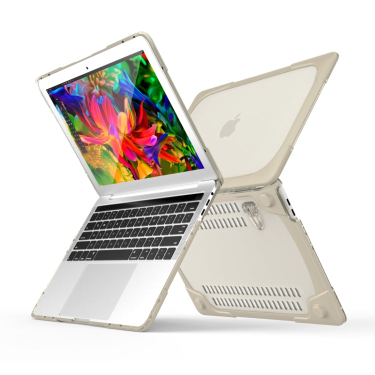 Ốp bảo vệ gập TPU + PC chống sốc có giá đỡ cho MacBook Pro 13,3 inch (A1708) & có Touch Bar (A1706), cho MacBook Pro 13,3 inch có Touch Bar