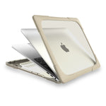 Ốp bảo vệ gập TPU + PC chống sốc có giá đỡ cho MacBook Pro 13,3 inch (A1708) & có Touch Bar (A1706), cho MacBook Pro 13,3 inch có Touch Bar