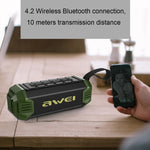 Loa Bluetooth awei Y280 IPX4 kiêm pin dự phòng với bass tăng cường, mic tích hợp, hỗ trợ FM / USB / thẻ TF / AUX, Y280