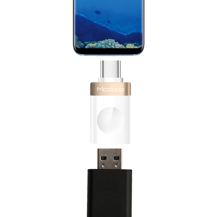Bộ chuyển đổi sạc truyền dữ liệu OTG Mcdodo OT-1942 USB-C / Type-C sang USB 3.0 AF
