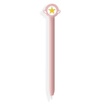 Ốp bảo vệ silicone hình hoạt hình dễ thương cho Apple Pencil 2 (Móng vuốt mèo màu hồng), dành cho Apple Pencil 2