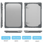 Ốp bảo vệ laptop PC + TPU hai màu cho MacBook Pro 16 inch A2141 (2019)