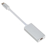 Bộ chuyển đổi USB-C / Type-C 3.1 đực sang Mini DP cái HD, chiều dài: 12cm, màu bạc, vàng