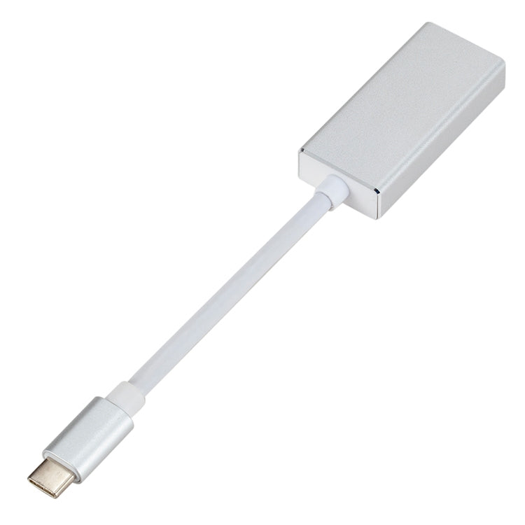 Bộ chuyển đổi USB-C / Type-C 3.1 đực sang Mini DP cái HD, chiều dài: 12cm, màu bạc, vàng