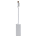 Bộ chuyển đổi USB-C / Type-C 3.1 đực sang Mini DP cái HD, chiều dài: 12cm, màu bạc, vàng