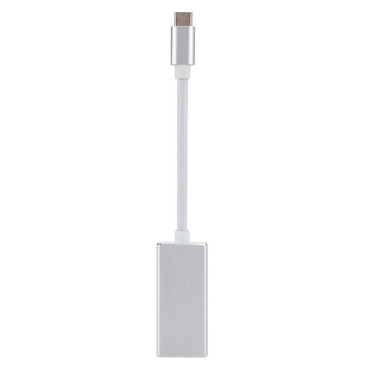 Bộ chuyển đổi USB-C / Type-C 3.1 đực sang Mini DP cái HD, chiều dài: 12cm, màu bạc, vàng