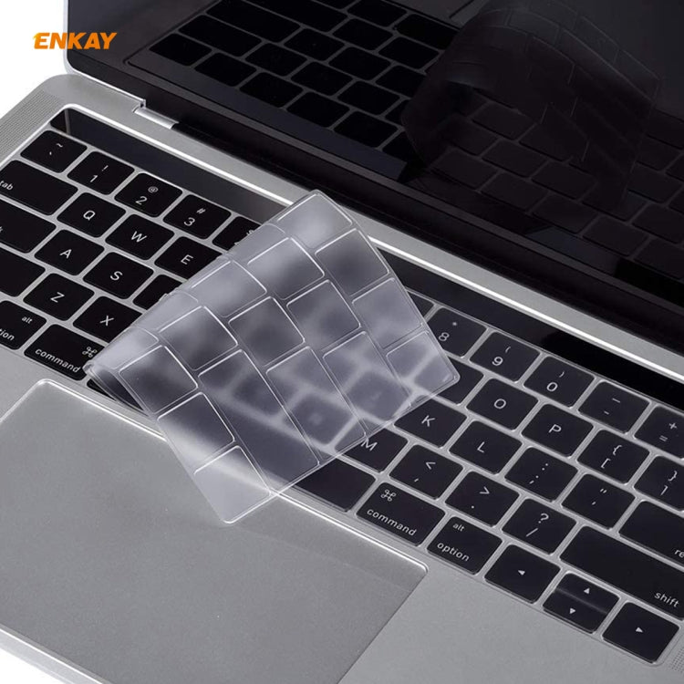 Bọc bảo vệ bàn phím TPU ENKAY cho MacBook Pro 13.3 inch A1706 / A1989 / A2159 & Pro 15.4 inch A1707 / A1990 (có Touch Bar), Phiên bản US