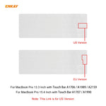 Bọc bảo vệ bàn phím TPU ENKAY cho MacBook Pro 13.3 inch A1706 / A1989 / A2159 & Pro 15.4 inch A1707 / A1990 (có Touch Bar), Phiên bản US
