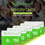 Thẻ nhớ Micro SD (TF) Richwell 32GB lớp 10 tốc độ cao, 32GB