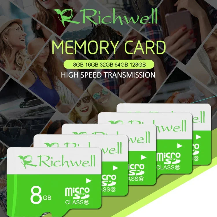 Thẻ nhớ Micro SD (TF) Richwell 32GB lớp 10 tốc độ cao, 32GB