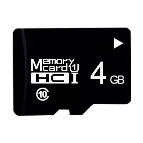 Thẻ nhớ TF (Micro SD) đen tốc độ cao lớp 10 4GB, 4GB