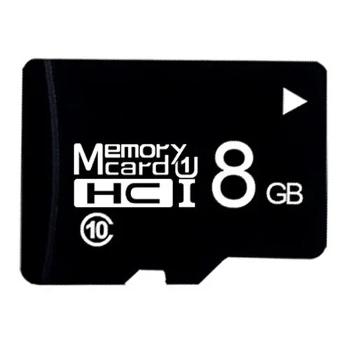 Thẻ nhớ TF (Micro SD) đen tốc độ cao lớp 10 8GB, 8GB