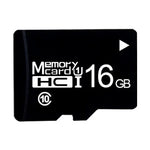 Thẻ nhớ TF (Micro SD) đen tốc độ cao lớp 10 16GB, 16GB