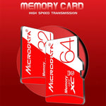 Thẻ nhớ TF (Micro SD) đỏ trắng tốc độ cao U1 MICRODATA 32GB, 32GB