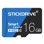Thẻ nhớ TF (Micro SD) xanh đen tốc độ cao U1 STICKDRIVE 16GB, 16GB